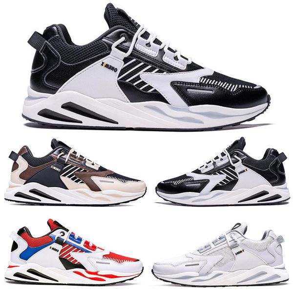 Hombres Mujeres Zapatos para correr Entrenador de moda Triple Negro Blanco Rojo Azul marino Universidad Azul Para hombre Zapatillas deportivas al aire libre Entrenadores Treinta 02 Tamaño 36-45