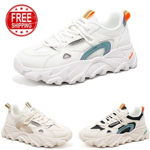 Livraison gratuite hommes femmes chaussures de course plates confortable respirant blanc noir kaki mens entraîneurs sport sneakers gai