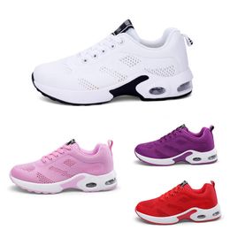 Livraison gratuite hommes femmes chaussures de course plates plates basse respirant anti-résistance confort rouge rose blanc violet mens entraîneurs sport sneakers gai