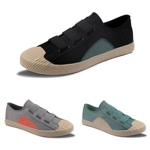 Gratis verzending Mannen Vrouwende schoenen plat Laag ademend anti-resistente comfort Black Gray Green Mens Trainers Sport Sneakers Gai