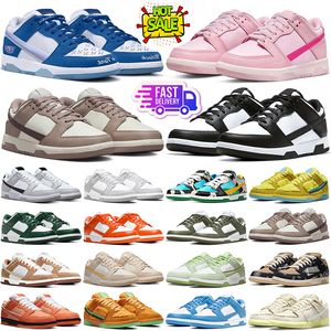 Hommes Femmes Chaussures de course Baskets plates Lows Panda Blanc Noir Gris Brouillard Triple Rose Université Bleu Rouge Loup Gris Hommes Baskets Designer Chaussure de randonnée GAI vente en gros