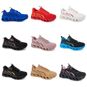 hommes femmes chaussures de course GAI noir blanc violet rose vert bleu marine jaune clair beige nude prune hommes formateurs baskets de sport dix-sept