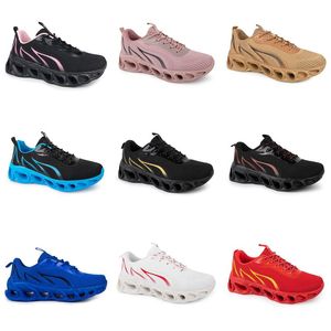 Hombres Mujeres Zapatos para correr GAI Negro Blanco Púrpura Rosa Verde Azul Marino Amarillo Claro Beige Fucsia Ciruela Desnuda Entrenadores para hombre Zapatillas deportivas femeninas Jun3 Dreamitpossible_12