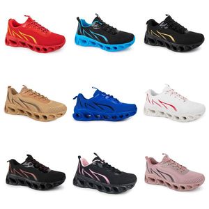 Hommes Femmes Chaussures de course GAI Noir Blanc Violet Rose Vert Bleu Marine Jaune Clair Beige Fuchsia Nude Plum Baskets pour hommes Baskets de sport féminines jun7