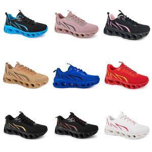 Hommes Femmes Chaussures de course GAI Noir Blanc Violet Rose Vert Bleu Marine Jaune Clair Beige Fuchsia Nude Plum Baskets pour hommes Baskets de sport féminines jun35