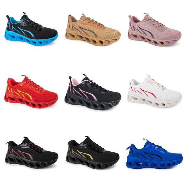 Hommes femmes chaussures de course gai noire blanc violet rose vert marine bleu bleu clair jaune beige nue prune mens entraîneurs sportives baskets soixante-dix-trois