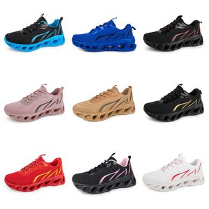 hommes femmes chaussures de course GAI six sept noir blanc plate-forme chaussures léger respirant hommes formateurs baskets de sport tendances