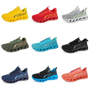 Hombres Mujeres Zapatos para correr Zapatos de plataforma GAI Negro Ocho Azul marino Azul claro Amarillo Zapatillas deportivas para hombre Zapatos para caminar