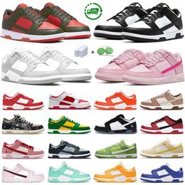 Hommes Femmes Chaussures de course Sneaker Panda Blanc Noir Unc Bleu Gris Brouillard Moyen Olive Triple Rose Mysitc Rouge Active Fuchsia Sable Plateforme Hommes Baskets Sport Baskets GAI