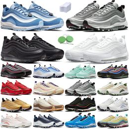 Hombres Mujeres Zapatos para correr Zapatilla de deporte Triple Negro Blanco Plata Blanqueado Coral Hierro Gris Metálico Oro Vela Sésamo Hueso Arándano Entrenadores para hombre Zapatillas deportivas 36-45