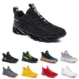 hombres mujeres zapatos para correr Triple negro blanco rojo lemen verde Gris oscuro para hombre zapatillas deportivas noventa y tres