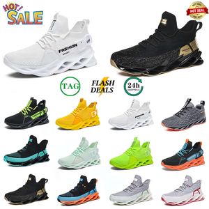 Hombres Mujeres Zapatos para correr Sandía Negro Rojo Lemen Verde Fresco Gris Azul Real Entrenadores Deportes Zapatillas deportivas Treinta y dos