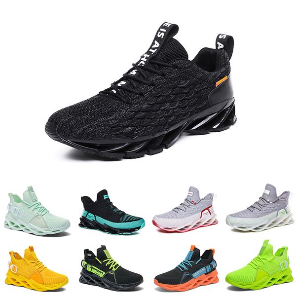 Hombres Mujeres Zapatos para correr Sandía Negro Rojo Lemen Verde Fresco Gris Royal Azul Tour Amarillo Para hombre Entrenadores Deportes Zapatillas de deporte Transpirable Quince