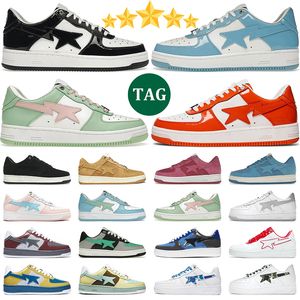 Hommes Femmes Chaussures Noir Blanc Sax Orange Combo Rose Pastel Vert Bleu Jaune Daim mens running trainer chaussures de sport en plein air