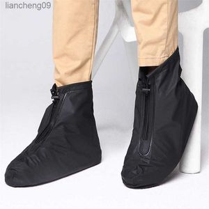 Men Women Shoes raincoat for Rain Flats Ankle Boots Cover PVC Reusable Non-slip Cover for Shoes With Internal Waterproof Layer L230620