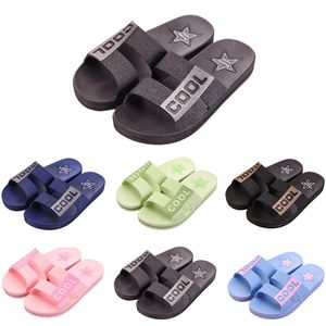 Mannen Vrouwen Slippers Zomer Slides Sandalen Zomer Zwarte Koffie Groen Blauw Kust Badkamer Heren Antislip Slipper Sandaal 36-45