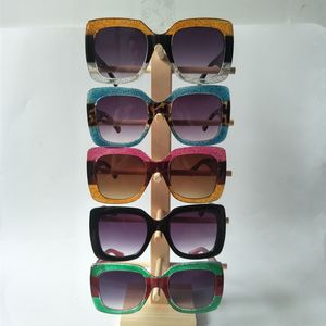 Mannen Vrouwen Vierkante Zonnebril Luxe Designer Zonnebril Outdoor Mode Groot Frame UV400 Eyewear