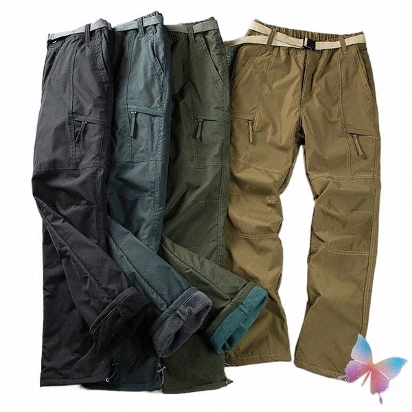 Hommes Femmes Street Haute Qualité Cheval ailé Lettre Poche Tube Droit Salopette Pantalon Casual Fi Lettre R Pantalon J29K #