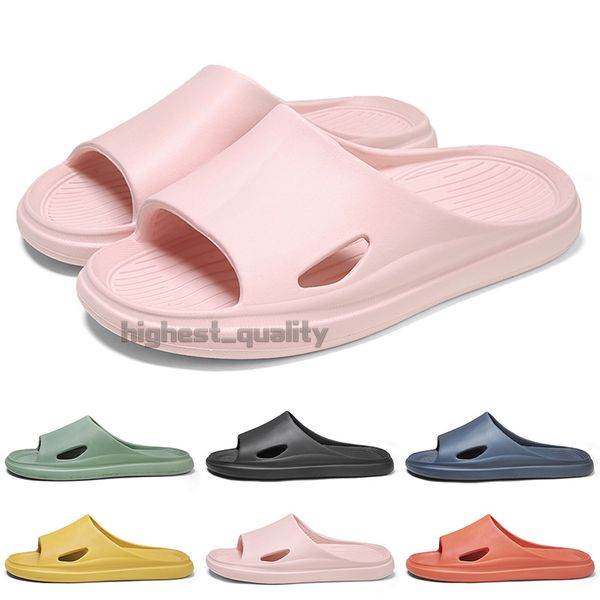 Hombres Mujeres Verano Peso ligero Baño Ducha Zapatillas Silencioso Práctico Pareja Diapositiva Cómodo Suave Hombres Mujeres Hogar Interior Exterior Playa Sandalias Agujero Zapatos A017