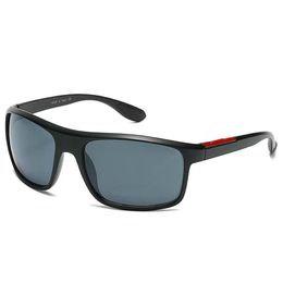 Hommes Femmes Lunettes de soleil Déclin Angle Lunettes de soleil 50 mm Cadre acétate carrée réelle UV400 Lentins en verre adaptés à la plage Fishing Pêche 284E