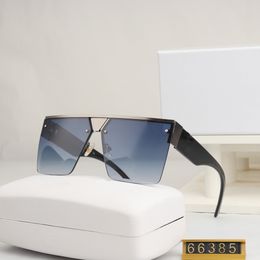 Heren Dames Zonnebrillen Wrap Rechthoekige vorm 67 mm mode-zonnebril UV400 Zonneschermen Brillen Vintage ovale zonnebril Eenvoudig voor bergbeklimmen Vissen