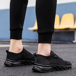 Hombres Mujeres Entrenadores Zapatos Moda Negro Amarillo Blanco Verde Gris Cómodo Transpirable GAI Color -995 Zapatillas deportivas Tamaño de zapato al aire libre 36-44