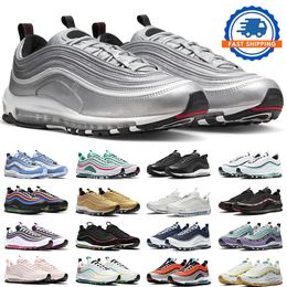 Hommes Femmes Triple Blanc Chaussures de course Sean Wotherspoon Noir Or Vert Argent Bullet Midnight Navy Bred Voile réfléchissante Entraîneur extérieur pour hommes