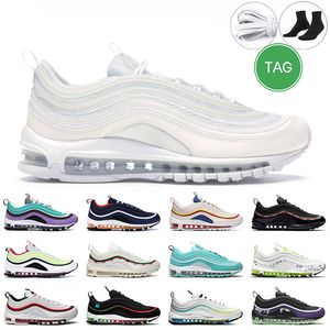 Men vrouwen drievoudige witte hardloopschoenen sean wotherspoon lichtblauw zwart goud zilveren kogel kogel gemoedsreferen reflecterend zeil buitenheren trainer