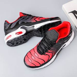 Zapatos deportivos informales Unisex para hombre y mujer, zapatillas deportivas transpirables de malla a la moda con cordones para correr, zapatillas de deporte con cojín de aire para tiempo libre