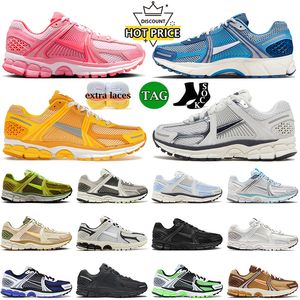 Hombres Vomero 5 zapatillas de carreras zapatillas de diseño Supersonic gris oscuro polvo metálico sier 520 paquete de espuma rosa entrenador plano de plataforma plana