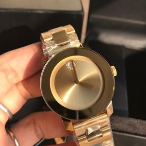 Men Women Kijkt naar een paar horloges Quartz Movement 36mm 42 mm wijzerplaat roestvrijstalen riem kristallen horloge dagelijkse mode waterdicht horloge