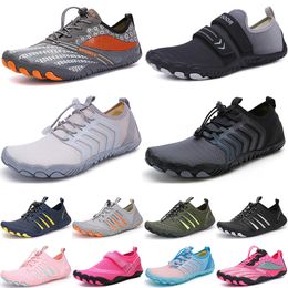 hommes femmes sports nautiques natation chaussures d'eau blanc gris bleu rose chaussures de plage en plein air 043