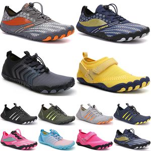 hommes femmes sports nautiques natation chaussures d'eau noir blanc gris bleu rose chaussures de plage en plein air 047