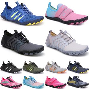 Hommes femmes sports nautiques natation chaussures d'eau noir blanc gris bleu rose chaussures de plage en plein air 015