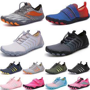 Hommes femmes sports nautiques natation chaussures d'eau blanc gris bleu rose chaussures de plage en plein air 046