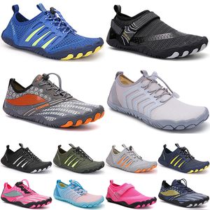 Hommes femmes sports nautiques natation chaussures d'eau noir blanc gris bleu rose chaussures de plage en plein air 013