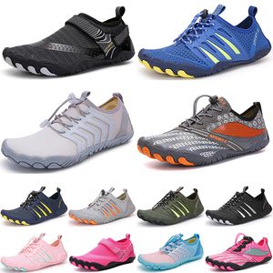 hommes femmes sports nautiques natation chaussures d'eau blanc gris bleu rose chaussures de plage en plein air 026