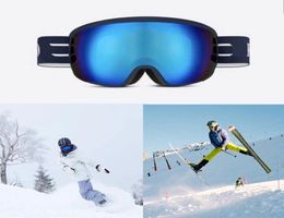 Hommes Femmes Winter Ski Goggles lunettes Triple Structure ultra-légère ANTIFOG ANTISCRATCH DUALLENS Télescopique réglable 67866415304