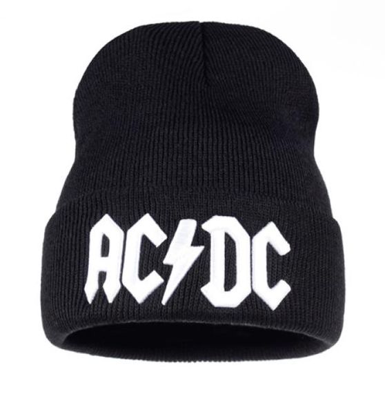 Gorro cálido de invierno para hombre y mujer, gorro Rock AC/DC Rock Band, gorros de punto suaves para invierno, gorro para adultos, hombres y mujeres 4871369