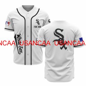 Hommes femmes jeunesse Chicago nom personnalisé chemise de Baseball maillots cousus XS-5XL 6XL