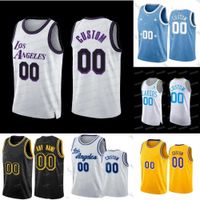 NBA-Los Angeles''Lakers''Custom Men Women Youth 30 Damian Jones 12 Kendrick  Nunn 2 Dwayne Bacon 4 Lonnie Walker IV 15 Austin Reaves Basketball Jersey 