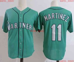 Men Women Youth Edgar Martinez Baseball Jerseys Stitched Aangepast ELKE NAAM NUMMER Jersey XS-5XL