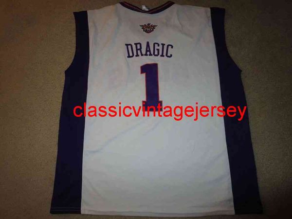 Maillot de basket-ball pour hommes et femmes, Goran le Dragon Dragic #1, broderie personnalisée avec n'importe quel nom et numéro, XS-5XL 6XL
