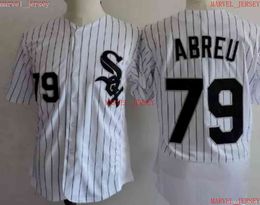 Männer Frauen Jugend Jose Abreu Baseball-Trikots genäht, personalisieren Sie jedes beliebige Namens- und Nummerntrikot XS-5XL
