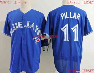 Hommes Femmes Jeunes Kevin Pillar Baseball Jerseys cousus personnaliser n'importe quel numéro de maillot XS-5XL