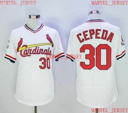 Uomo Donna Gioventù Orlando Cepeda Maglie da baseball cucite personalizza qualsiasi nome numero maglia XS-5XL