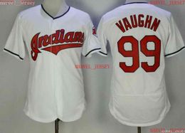 Hommes Femmes Jeunes Rick Vaughn Baseball Jerseys cousus personnaliser n'importe quel numéro de maillot XS-5XL