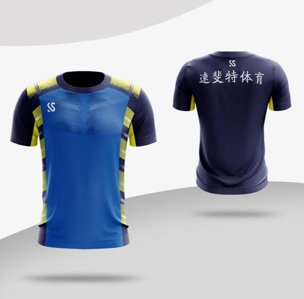Hombres Mujeres Jóvenes Camisetas de voleibol de manga corta Equipo universitario Uniformes de entrenamiento Camisas de alta calidad Transpirable Bádminton personalizado t4187825