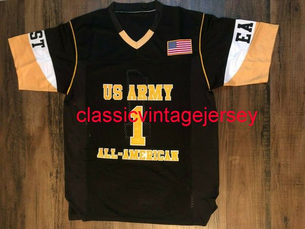 Hombres Mujeres Jóvenes Stefon Diggs High School Army All-American Football Jersey NUEVO Cosido Personalizado Cualquier nombre número Camiseta de fútbol