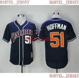 Hommes femmes jeunes Trevor Hoffman maillots de Baseball cousus personnaliser n'importe quel nom numéro maillot XS-5XL